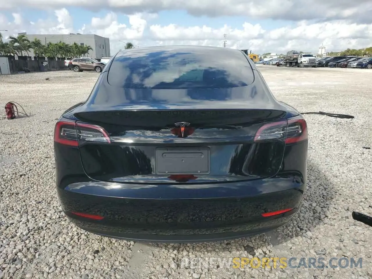 6 fotografías del automóvil dañado 5YJ3E1EA2NF124334 TESLA MODEL 3 2022