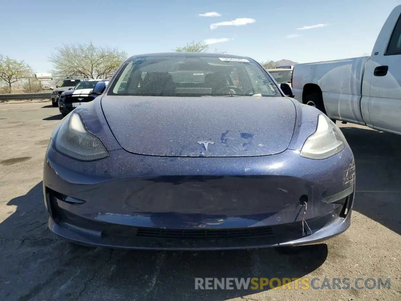 5 fotografías del automóvil dañado 5YJ3E1EA2NF144549 TESLA MODEL 3 2022