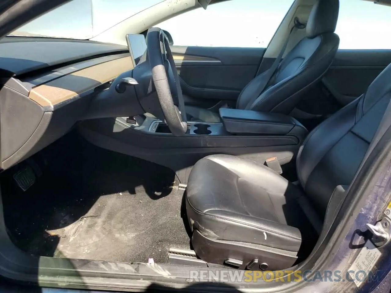 7 fotografías del automóvil dañado 5YJ3E1EA2NF144549 TESLA MODEL 3 2022