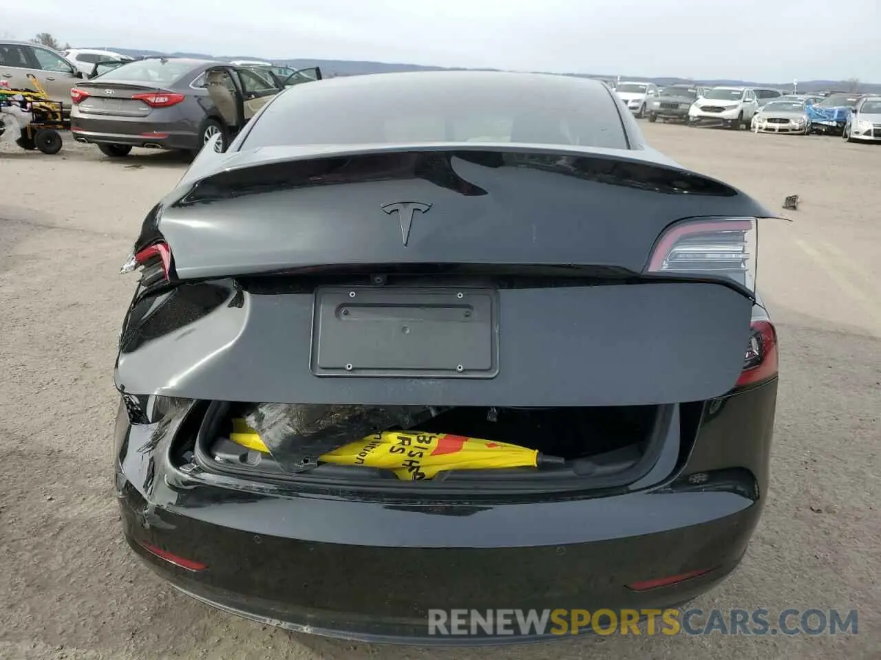 6 fotografías del automóvil dañado 5YJ3E1EA2NF187224 TESLA MODEL 3 2022
