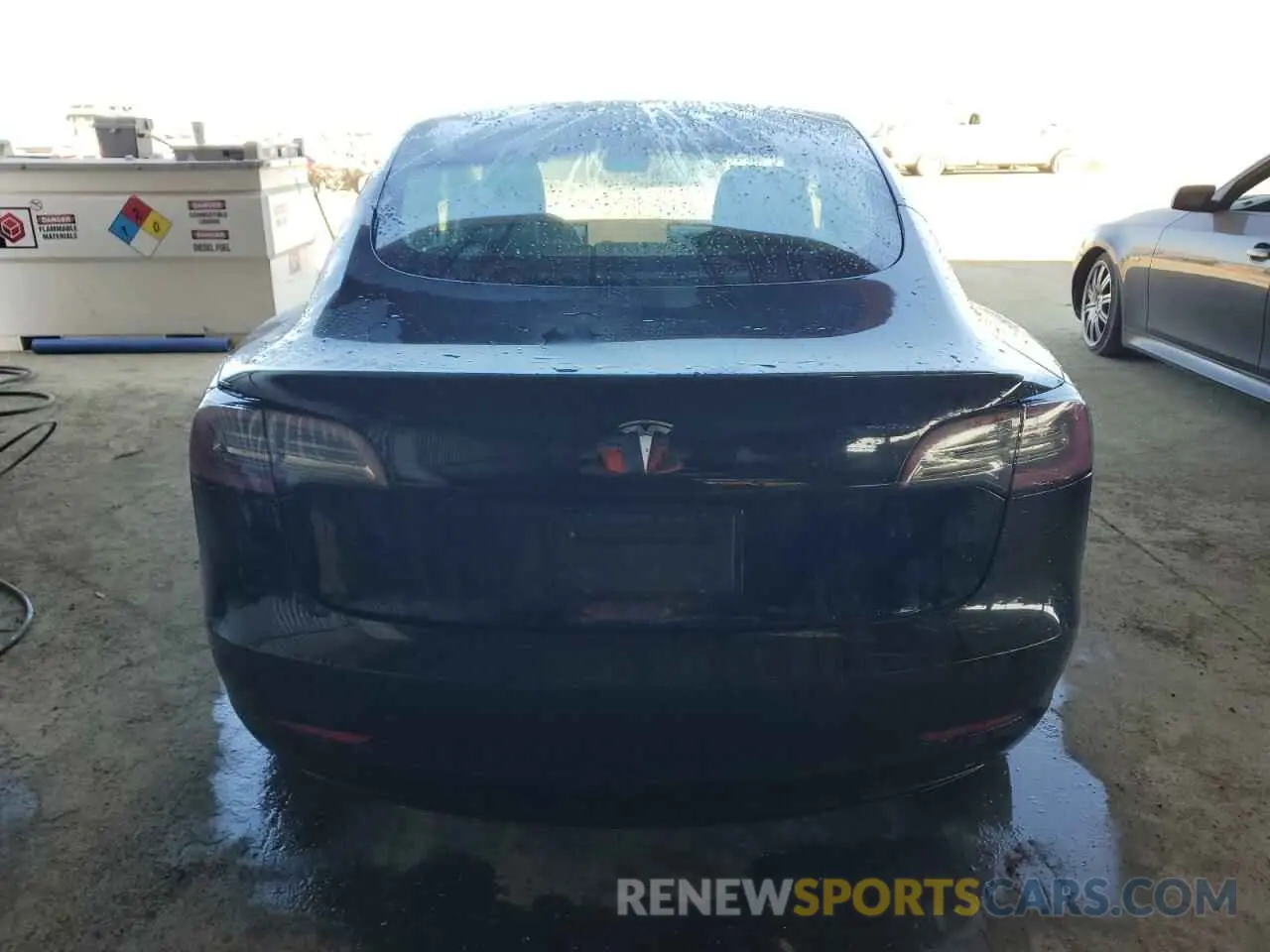 6 fotografías del automóvil dañado 5YJ3E1EA2NF190124 TESLA MODEL 3 2022