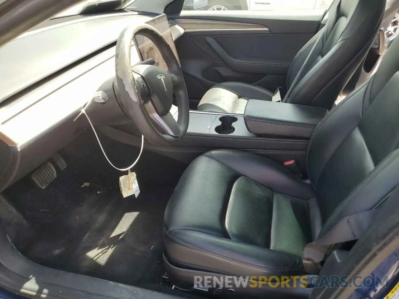 7 fotografías del automóvil dañado 5YJ3E1EA2NF191211 TESLA MODEL 3 2022