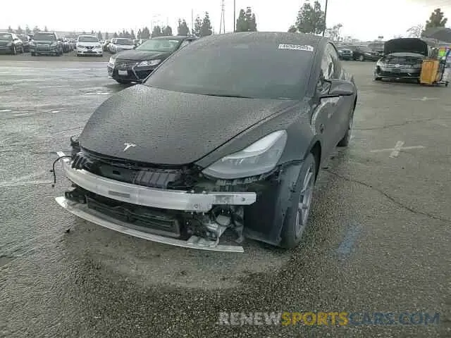 11 fotografías del automóvil dañado 5YJ3E1EA2NF234039 TESLA MODEL 3 2022