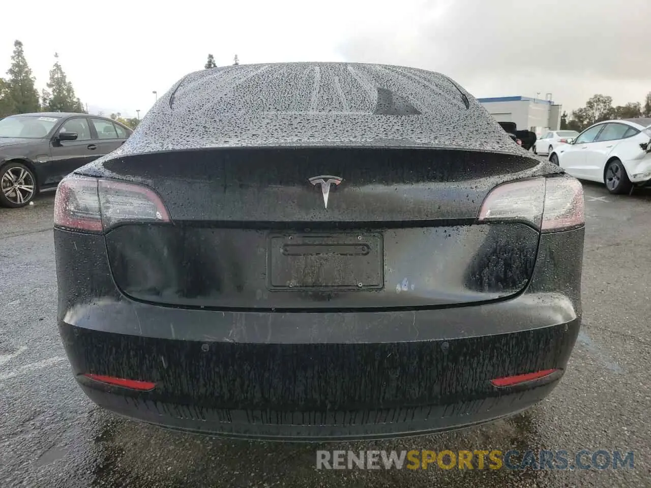 6 fotografías del automóvil dañado 5YJ3E1EA2NF234039 TESLA MODEL 3 2022