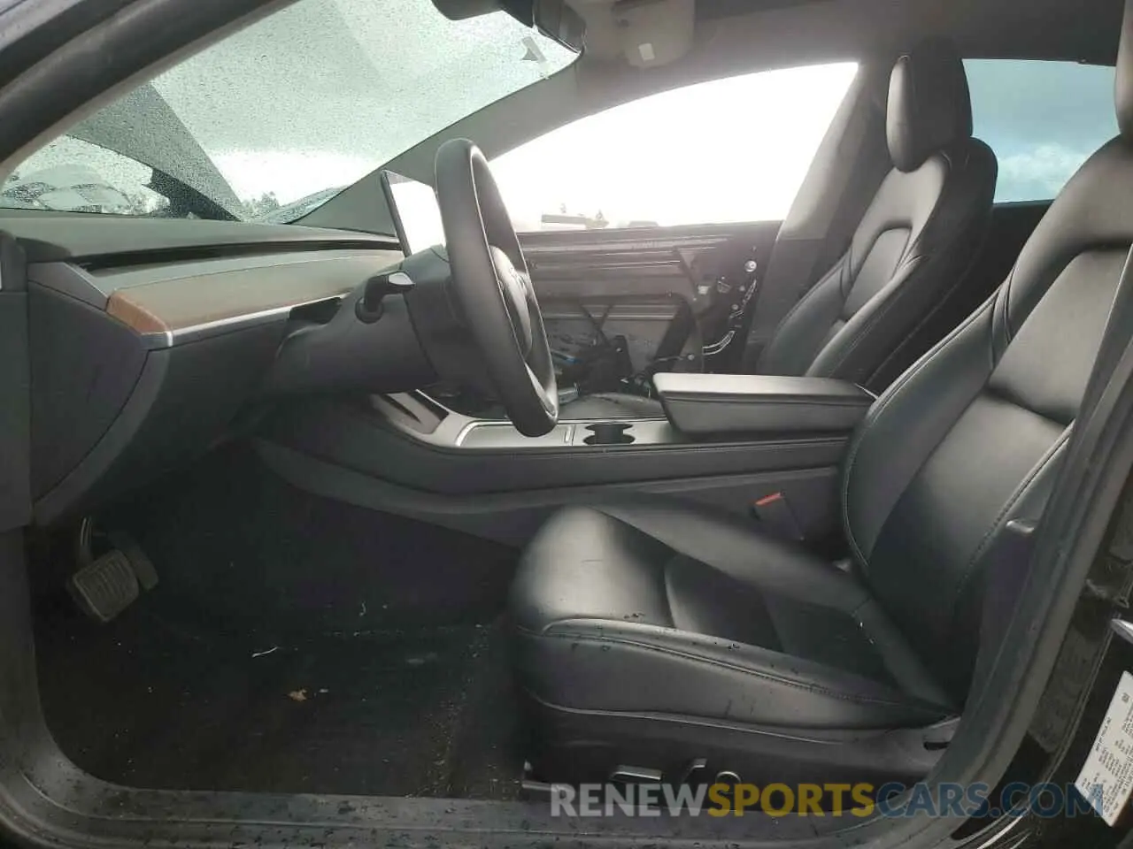 7 fotografías del automóvil dañado 5YJ3E1EA2NF234039 TESLA MODEL 3 2022