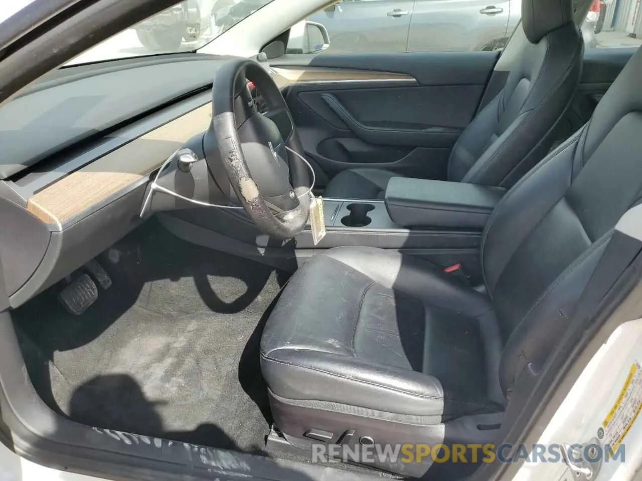 7 fotografías del automóvil dañado 5YJ3E1EA2NF285959 TESLA MODEL 3 2022
