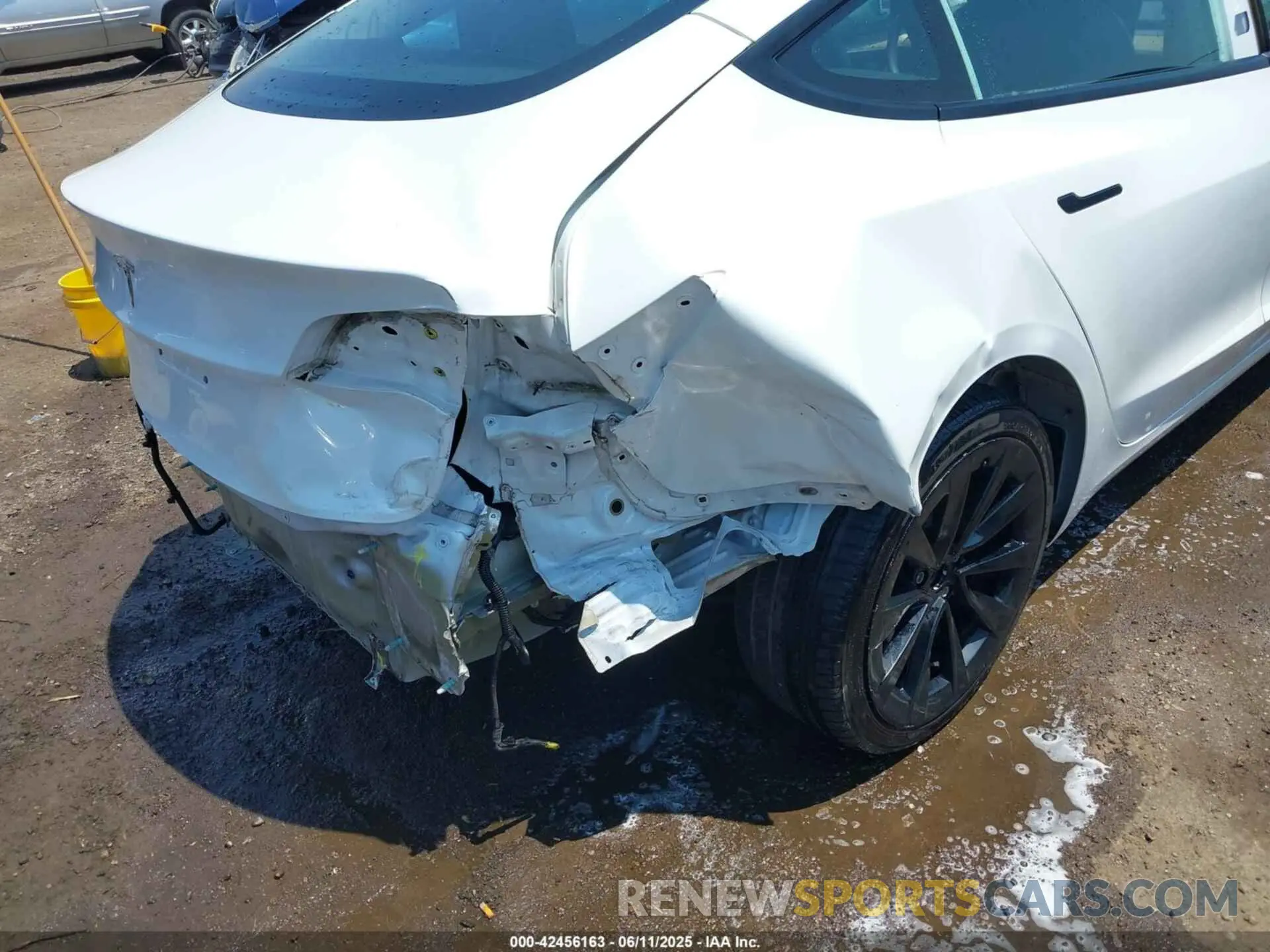 6 fotografías del automóvil dañado 5YJ3E1EA2NF285962 TESLA MODEL 3 2022