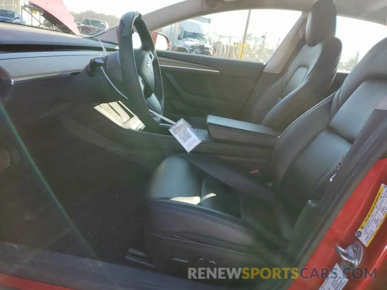 7 fotografías del automóvil dañado 5YJ3E1EA2NF288361 TESLA MODEL 3 2022