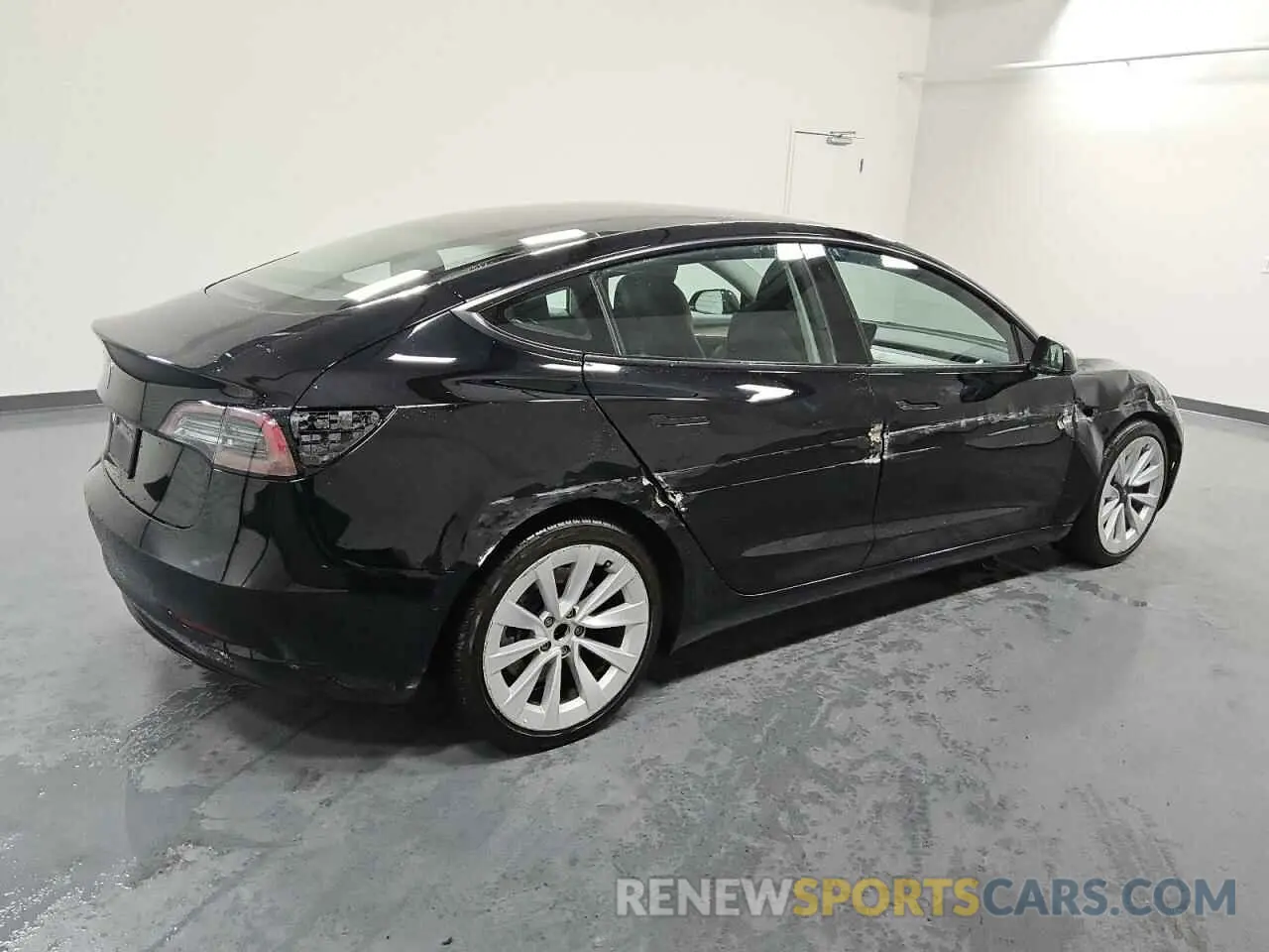 3 fotografías del automóvil dañado 5YJ3E1EA2NF289512 TESLA MODEL 3 2022