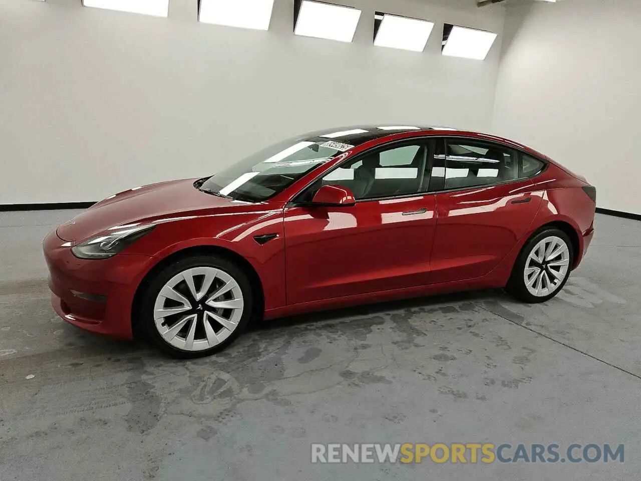 1 fotografías del automóvil dañado 5YJ3E1EA2NF289980 TESLA MODEL 3 2022