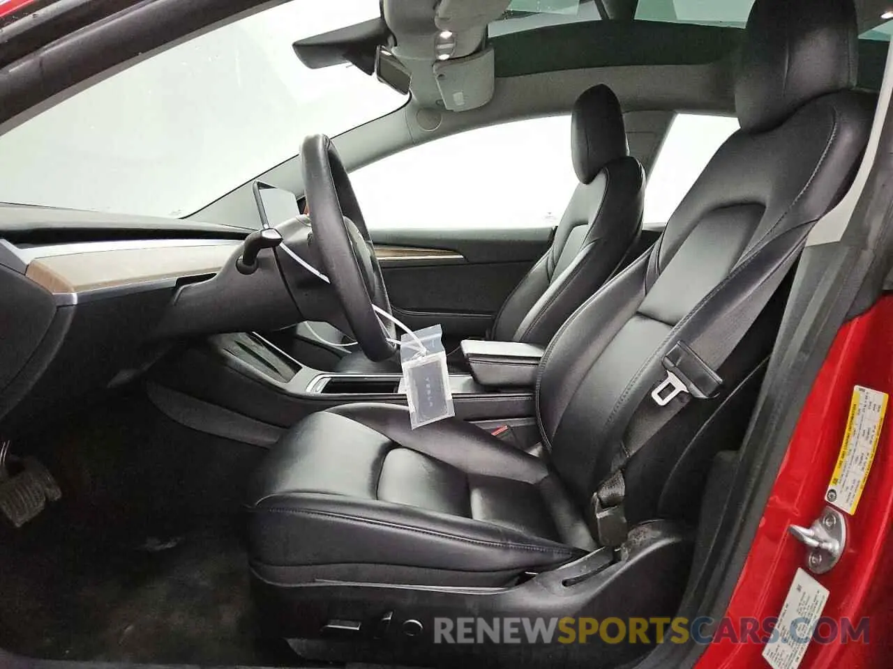 7 fotografías del automóvil dañado 5YJ3E1EA2NF289980 TESLA MODEL 3 2022