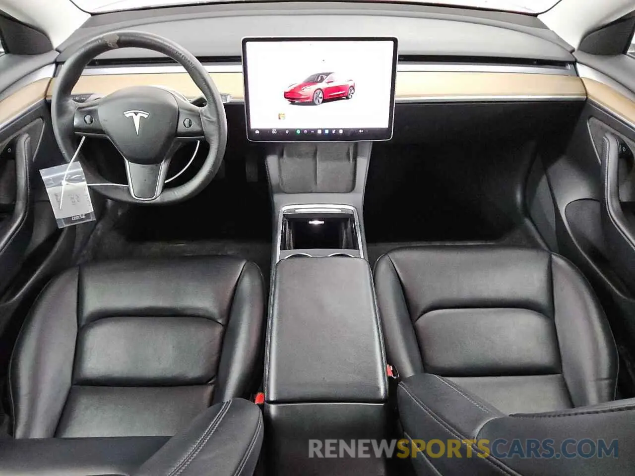 8 fotografías del automóvil dañado 5YJ3E1EA2NF289980 TESLA MODEL 3 2022