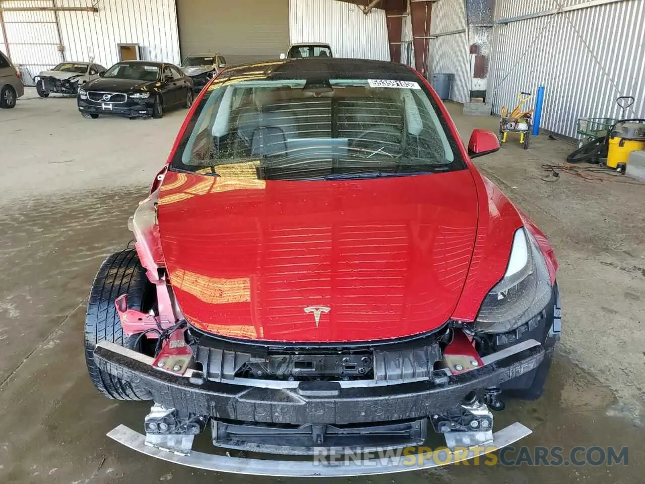 5 fotografías del automóvil dañado 5YJ3E1EA2NF290918 TESLA MODEL 3 2022
