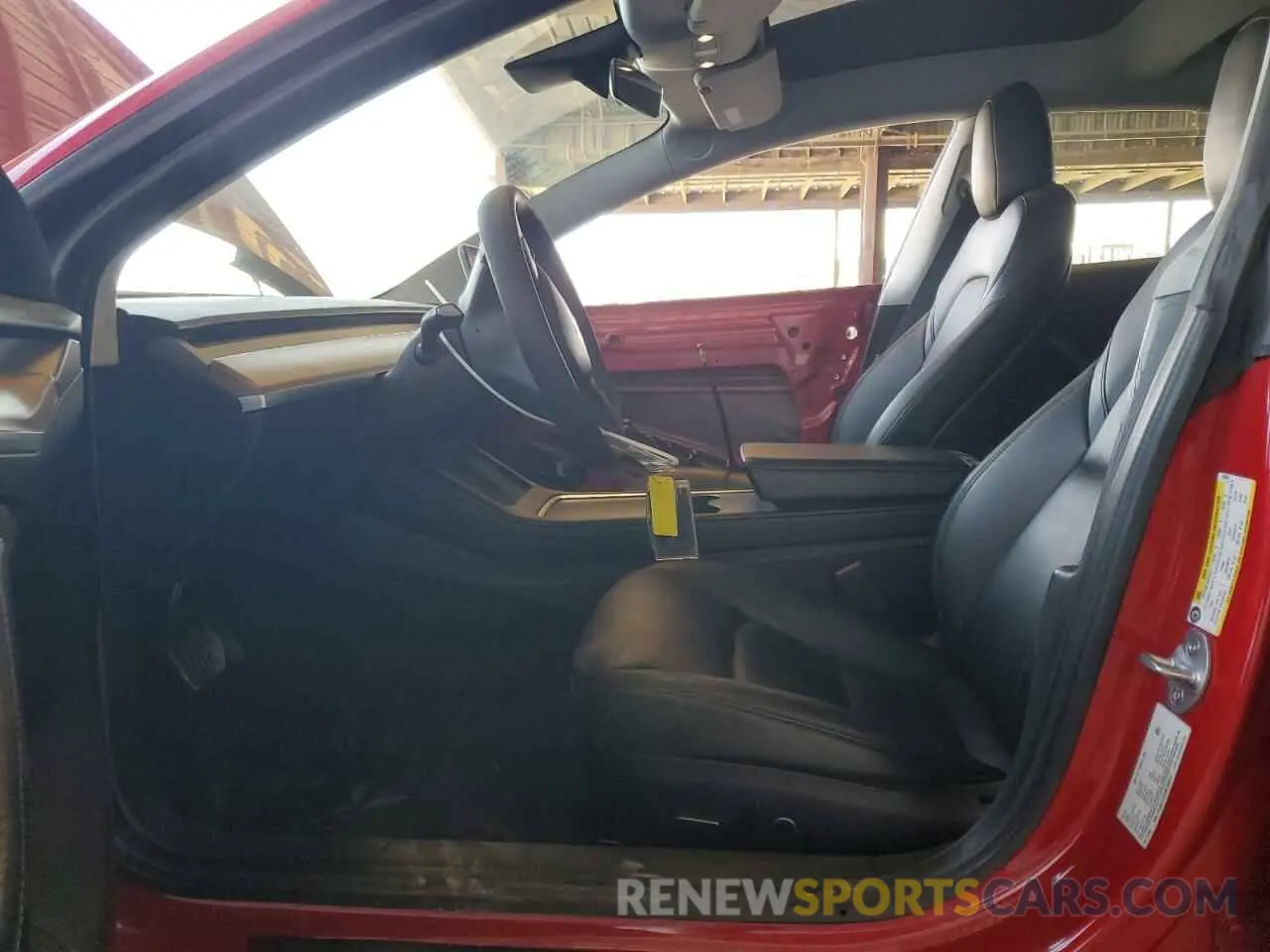 7 fotografías del automóvil dañado 5YJ3E1EA2NF290918 TESLA MODEL 3 2022