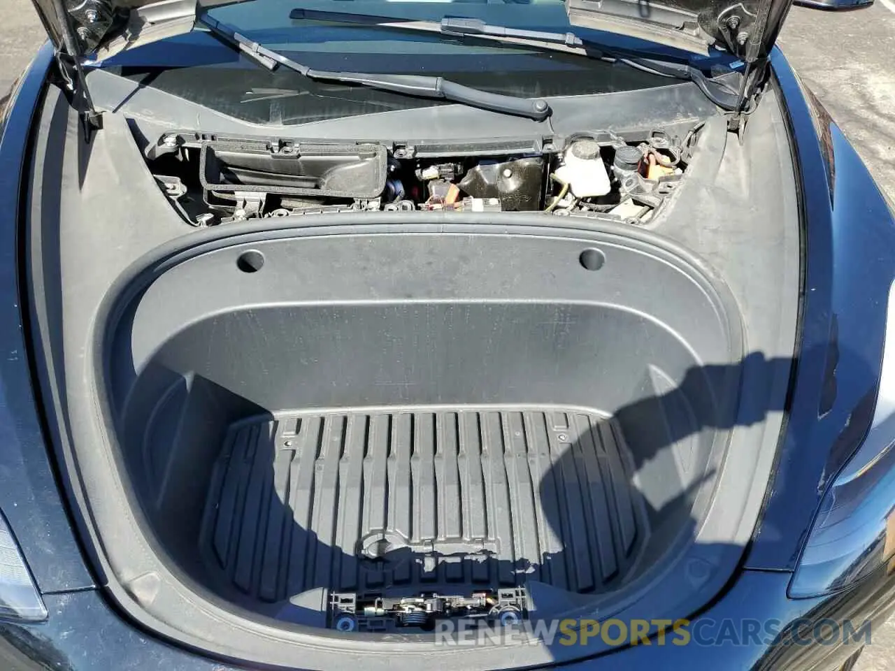11 fotografías del automóvil dañado 5YJ3E1EA2NF304624 TESLA MODEL 3 2022