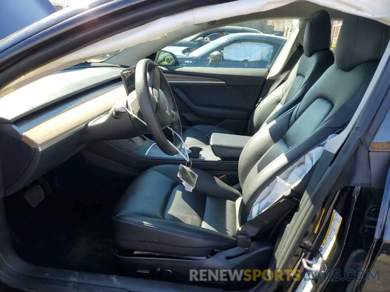 7 fotografías del automóvil dañado 5YJ3E1EA2NF304624 TESLA MODEL 3 2022