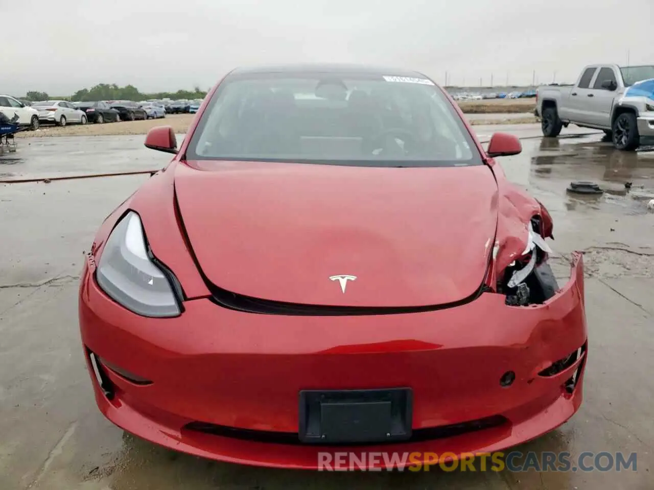 5 fotografías del automóvil dañado 5YJ3E1EA2NF341561 TESLA MODEL 3 2022