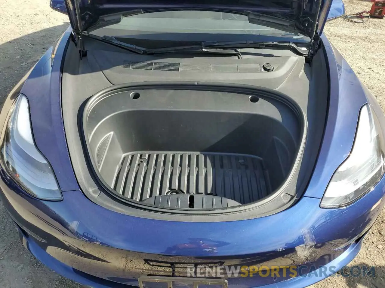 11 fotografías del automóvil dañado 5YJ3E1EA2NF351474 TESLA MODEL 3 2022