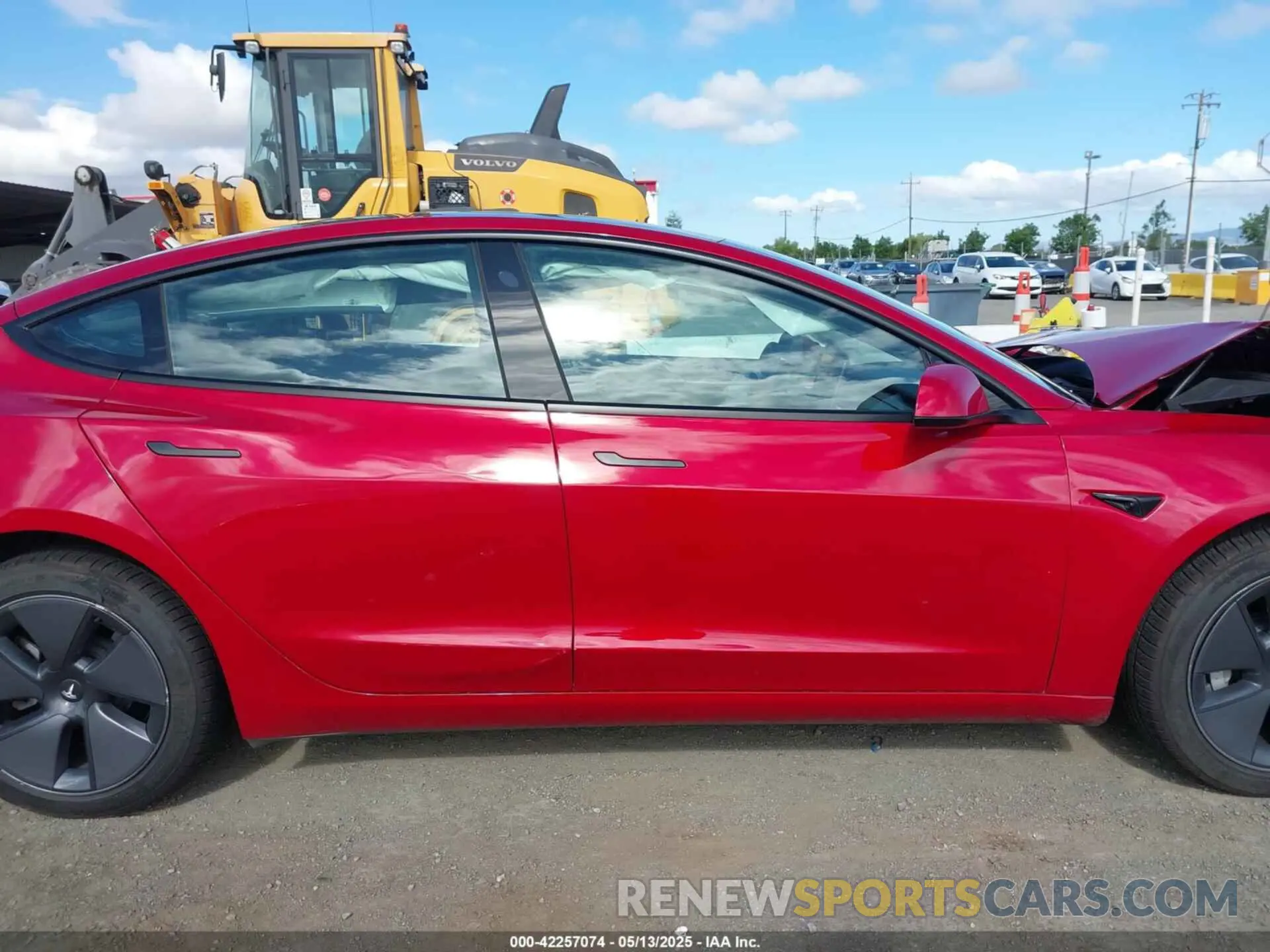 14 fotografías del automóvil dañado 5YJ3E1EA2NF354326 TESLA MODEL 3 2022