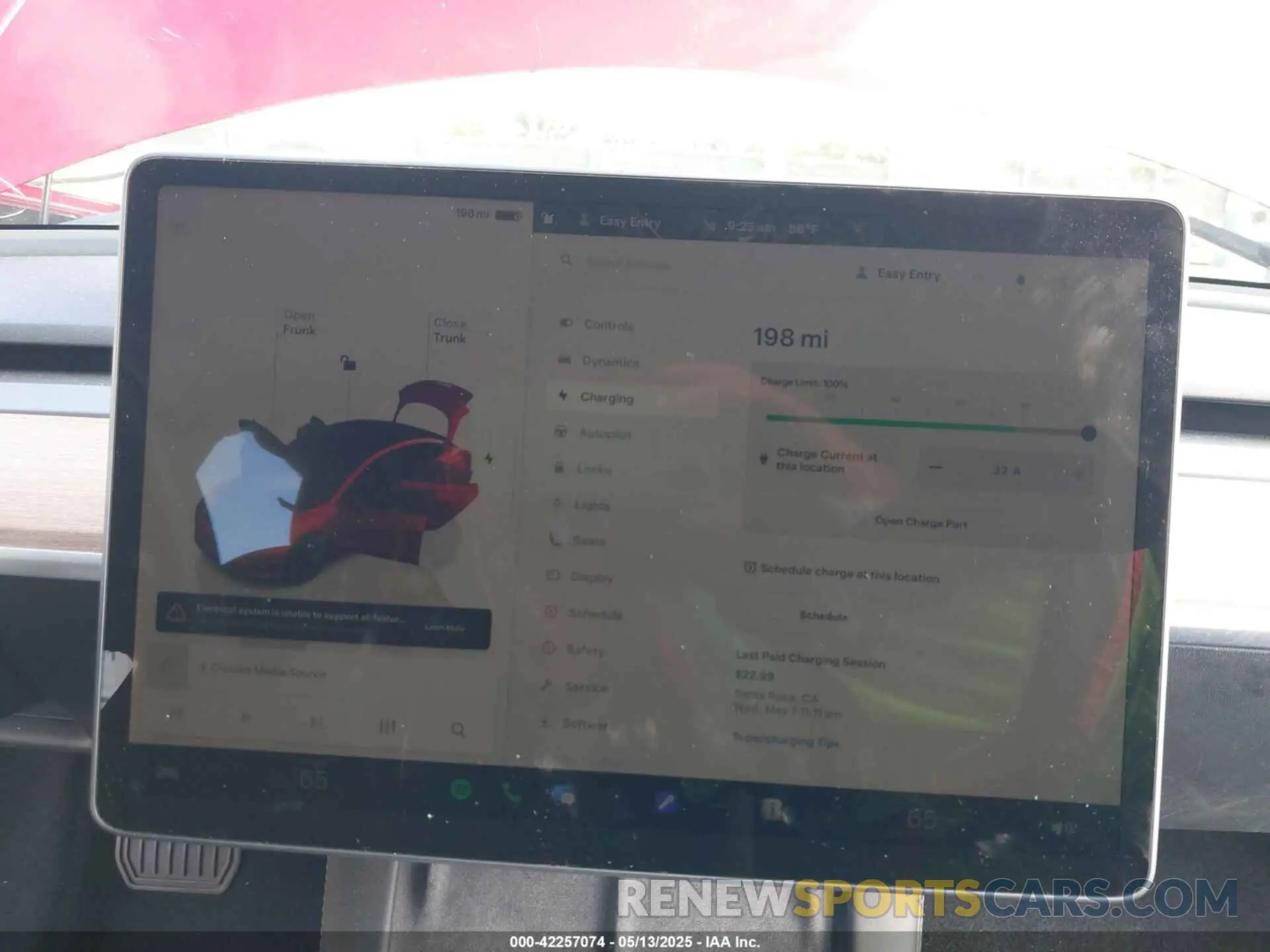 18 fotografías del automóvil dañado 5YJ3E1EA2NF354326 TESLA MODEL 3 2022