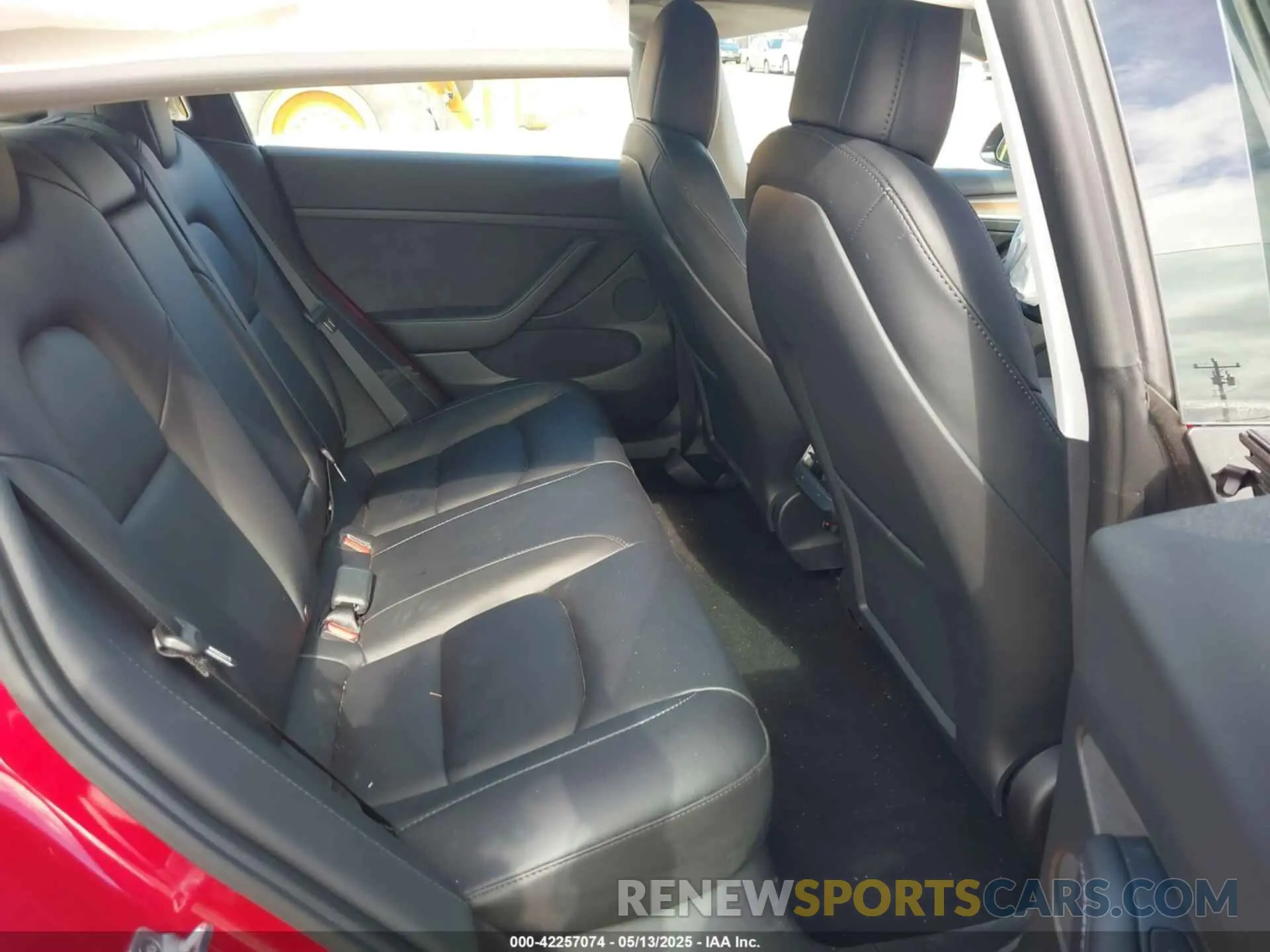8 fotografías del automóvil dañado 5YJ3E1EA2NF354326 TESLA MODEL 3 2022