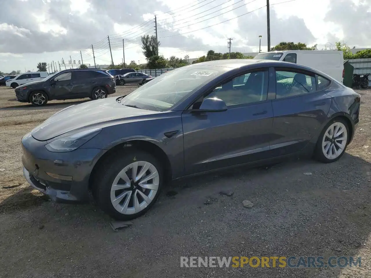 1 fotografías del automóvil dañado 5YJ3E1EA2NF369084 TESLA MODEL 3 2022