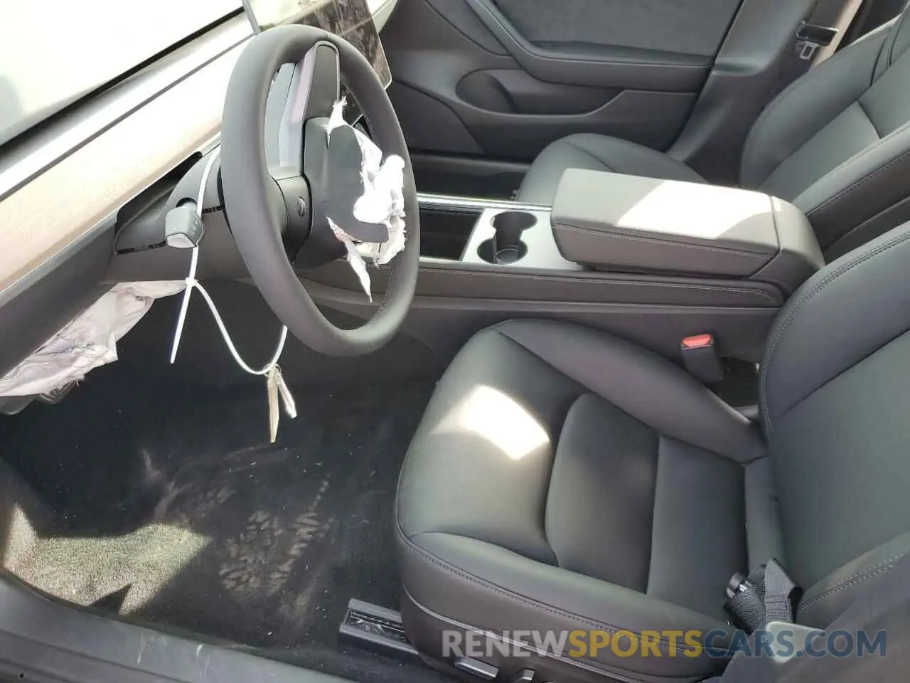 7 fotografías del automóvil dañado 5YJ3E1EA2NF369084 TESLA MODEL 3 2022