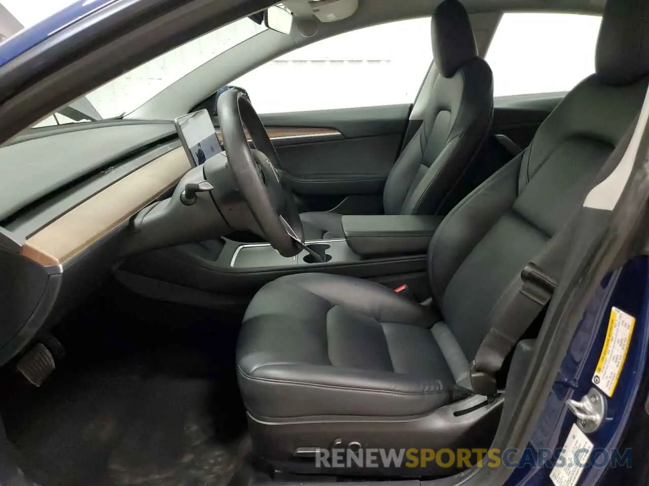 7 fotografías del automóvil dañado 5YJ3E1EA2NF371028 TESLA MODEL 3 2022