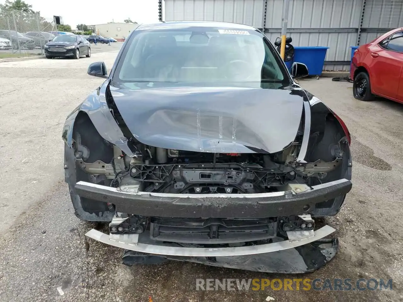 5 fotografías del automóvil dañado 5YJ3E1EA2NF371742 TESLA MODEL 3 2022