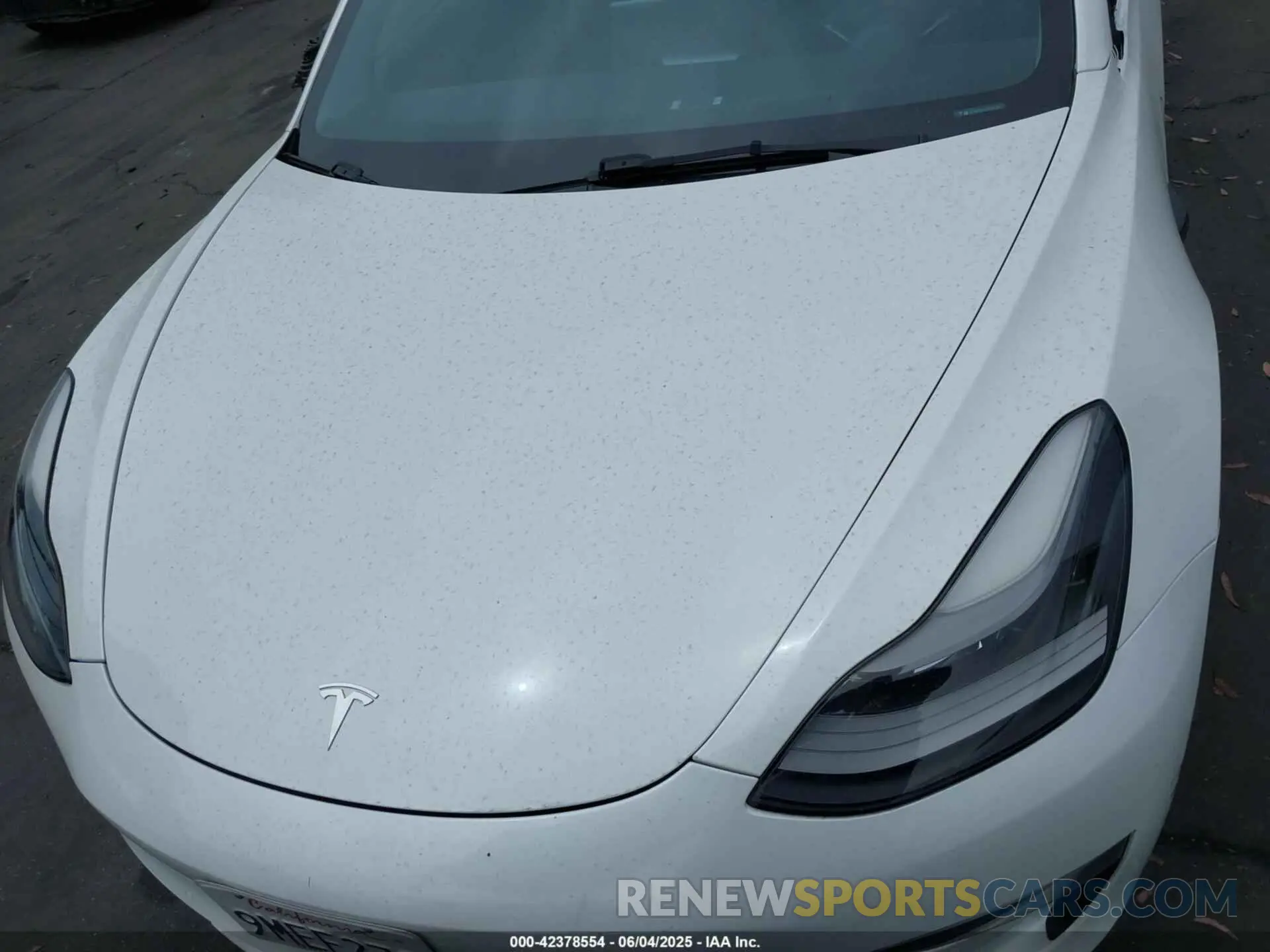 10 fotografías del automóvil dañado 5YJ3E1EA3NF142759 TESLA MODEL 3 2022