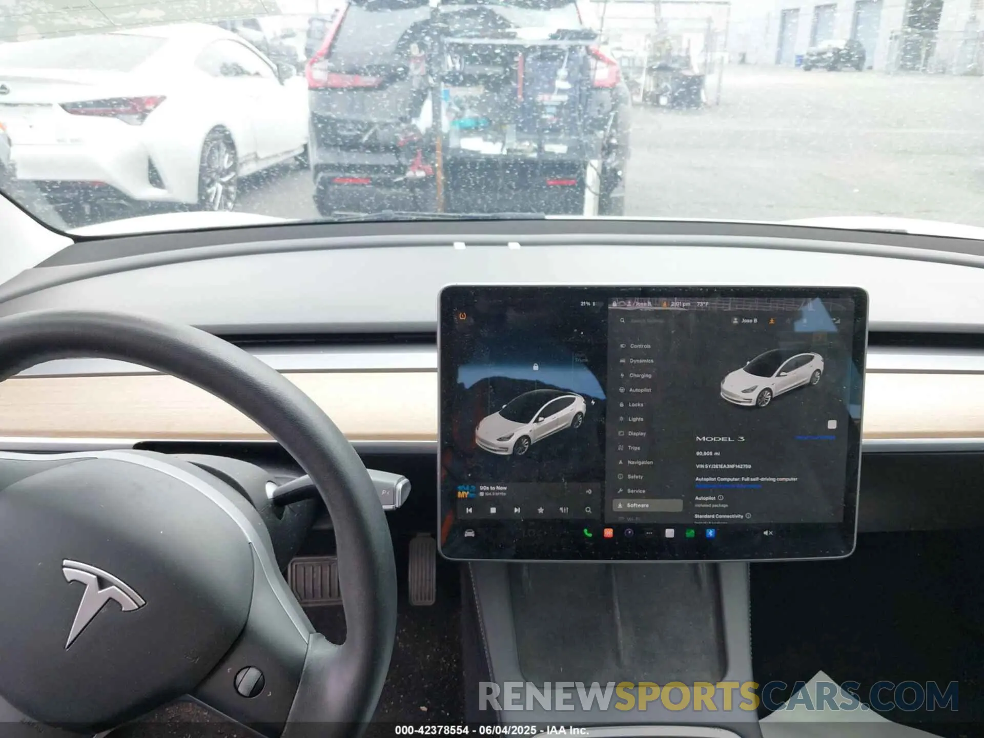 19 fotografías del automóvil dañado 5YJ3E1EA3NF142759 TESLA MODEL 3 2022