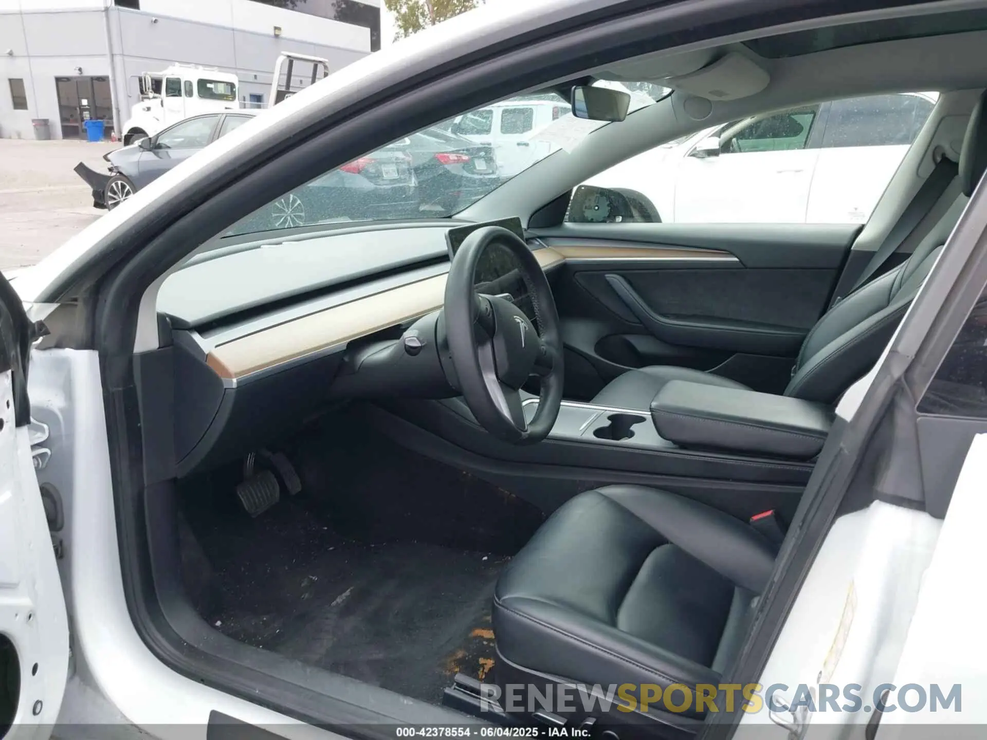 20 fotografías del automóvil dañado 5YJ3E1EA3NF142759 TESLA MODEL 3 2022