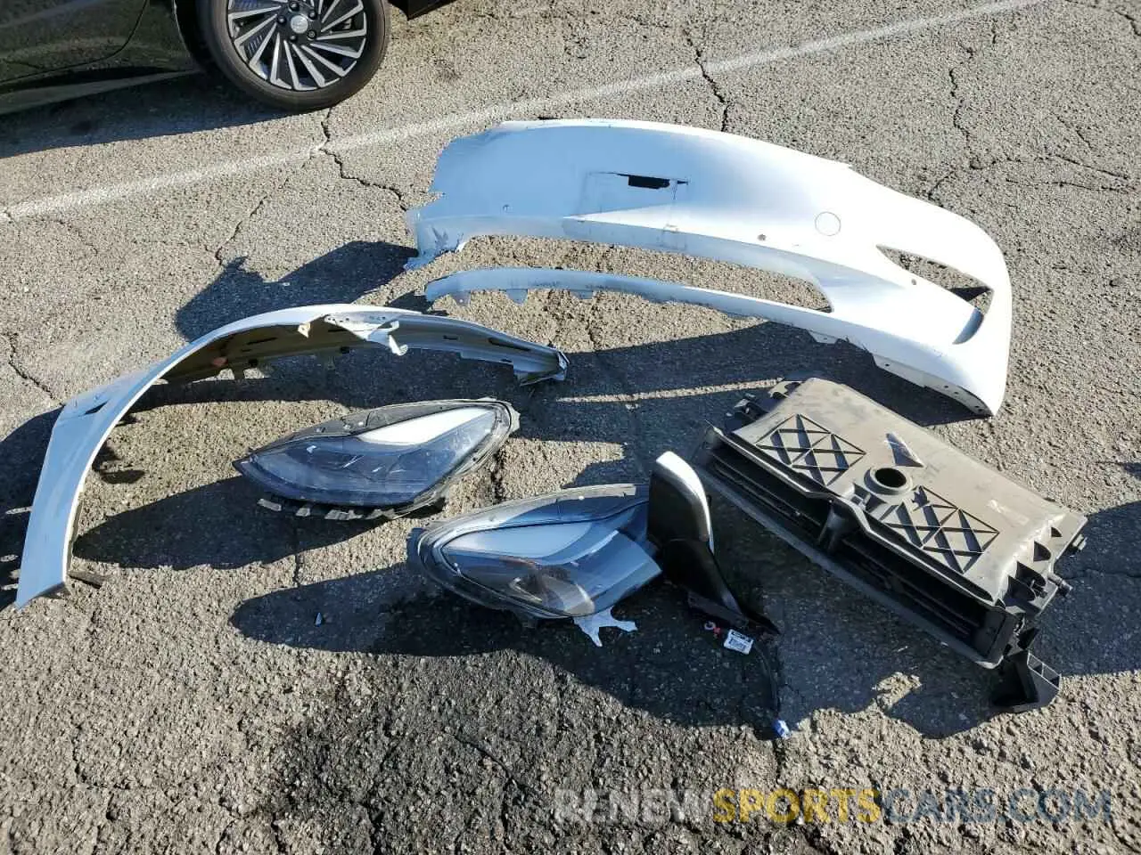 14 fotografías del automóvil dañado 5YJ3E1EA3NF145161 TESLA MODEL 3 2022