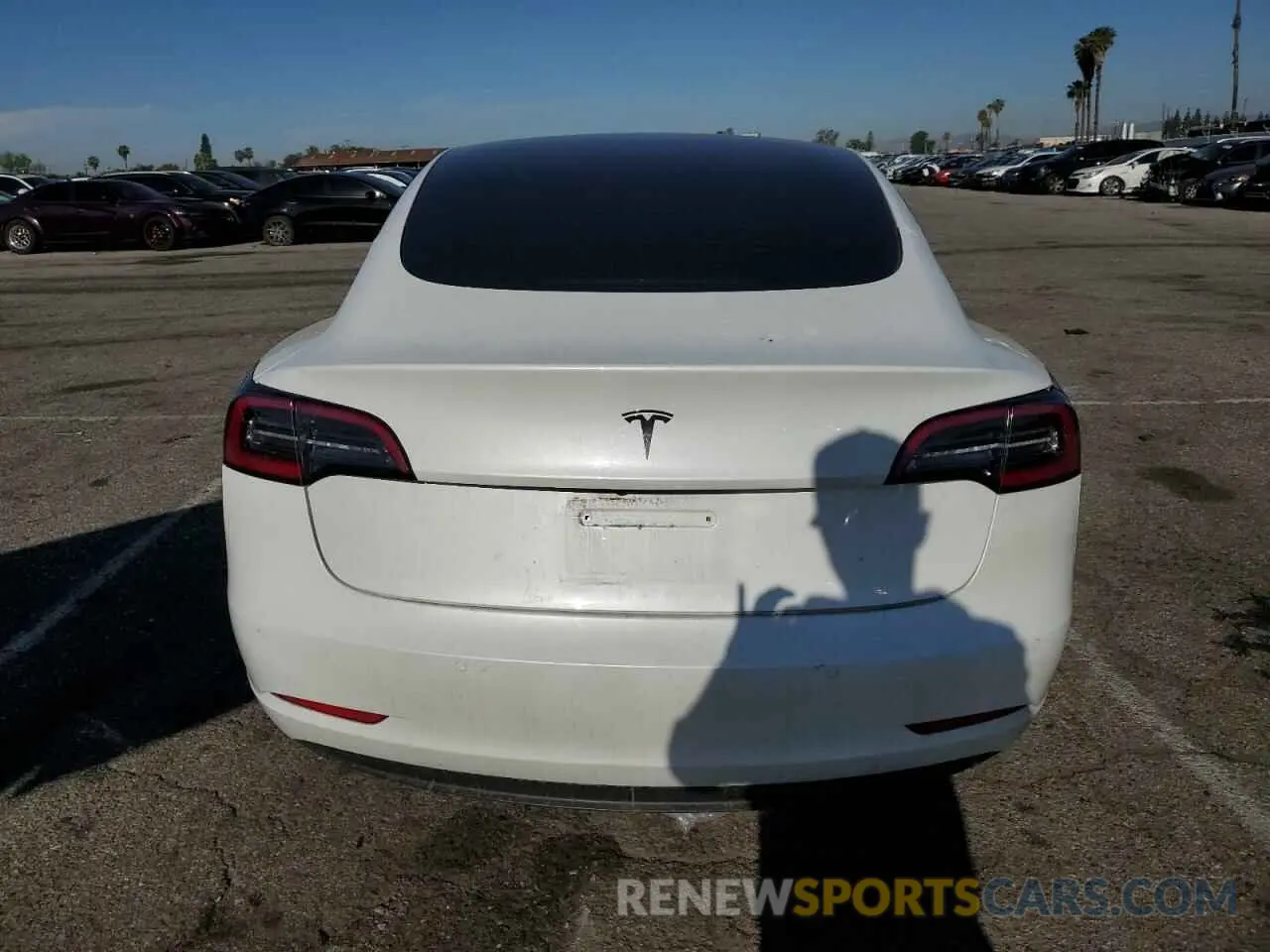 6 fotografías del automóvil dañado 5YJ3E1EA3NF145161 TESLA MODEL 3 2022