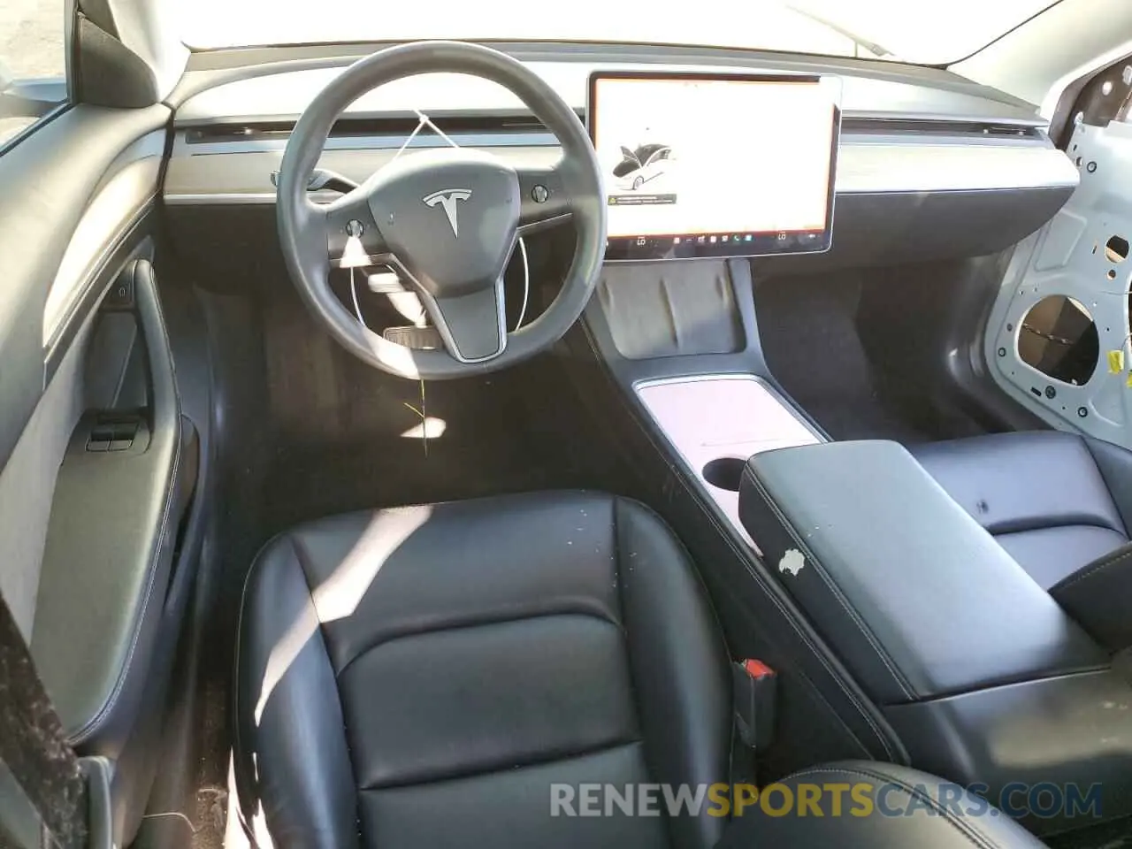 8 fotografías del automóvil dañado 5YJ3E1EA3NF145161 TESLA MODEL 3 2022