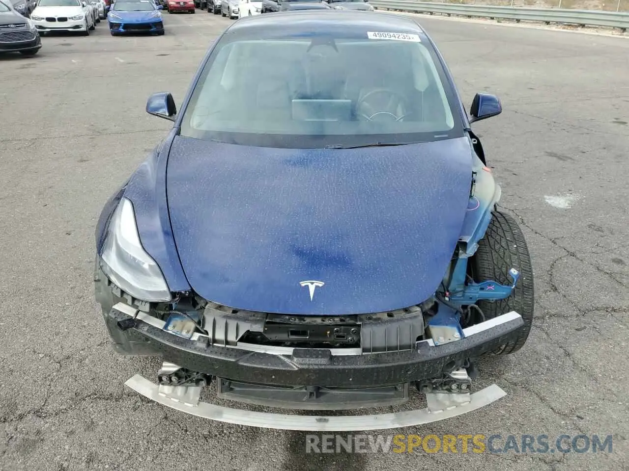 5 fotografías del automóvil dañado 5YJ3E1EA3NF145287 TESLA MODEL 3 2022