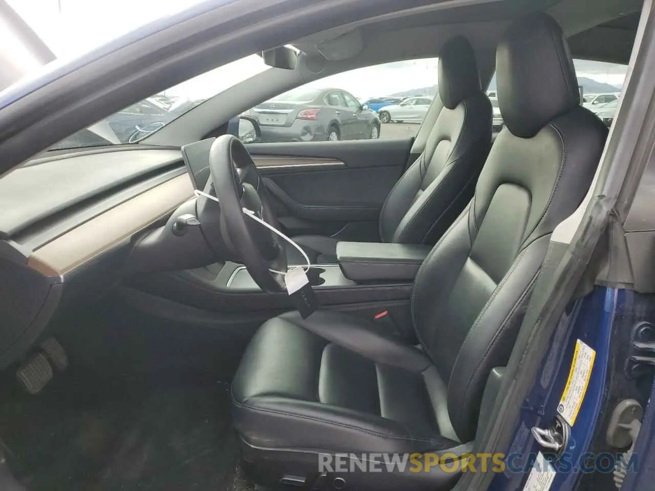7 fotografías del automóvil dañado 5YJ3E1EA3NF145287 TESLA MODEL 3 2022