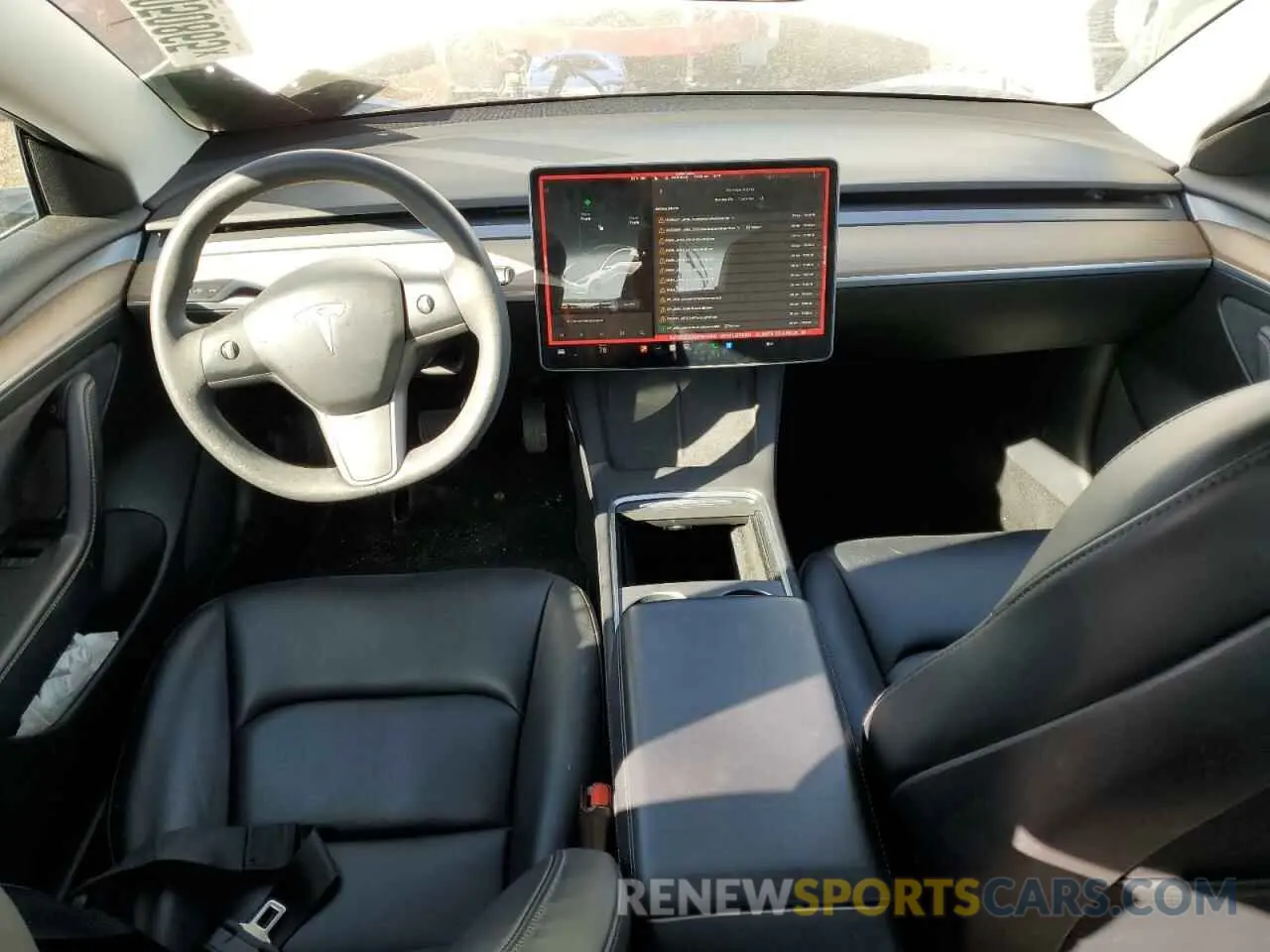 8 fotografías del automóvil dañado 5YJ3E1EA3NF154863 TESLA MODEL 3 2022