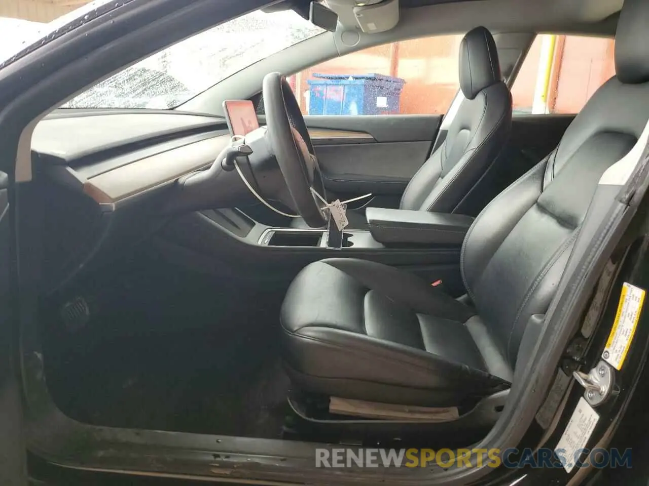 7 fotografías del automóvil dañado 5YJ3E1EA3NF185806 TESLA MODEL 3 2022