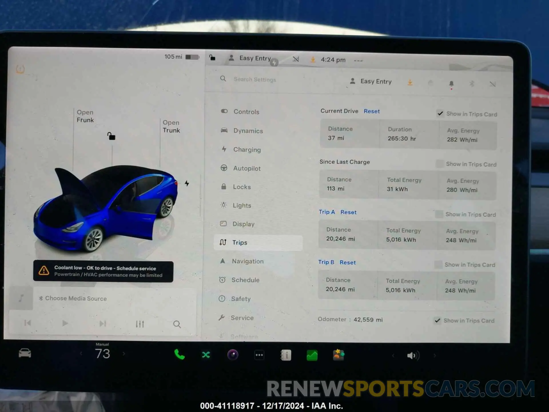 7 fotografías del automóvil dañado 5YJ3E1EA3NF189631 TESLA MODEL 3 2022