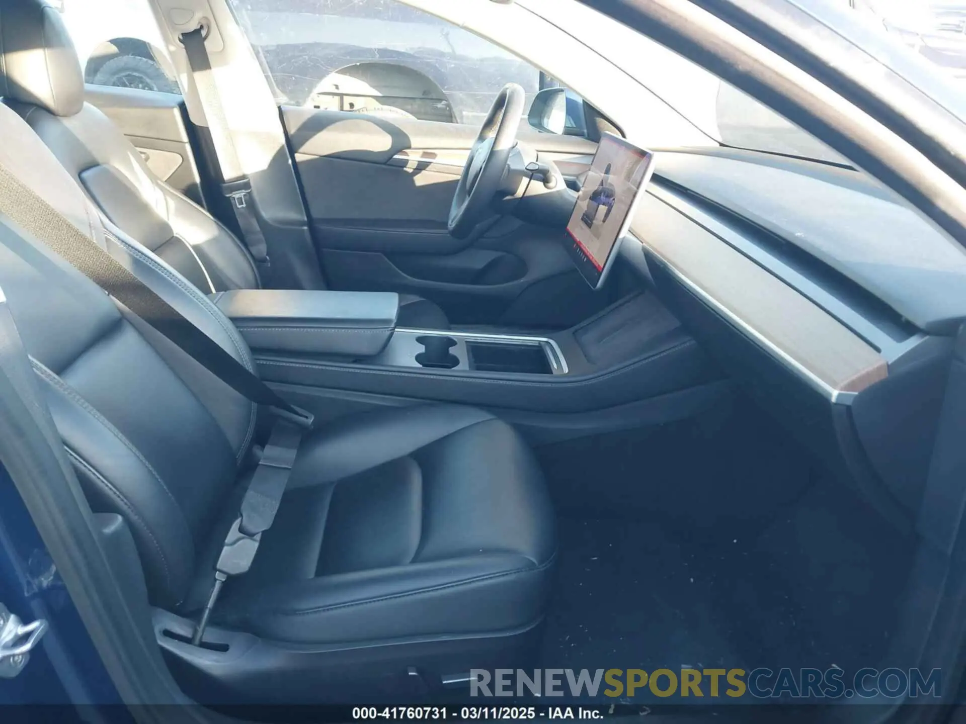 5 fotografías del automóvil dañado 5YJ3E1EA3NF190553 TESLA MODEL 3 2022