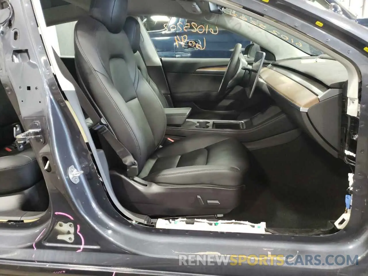 5 fotografías del automóvil dañado 5YJ3E1EA3NF191248 TESLA MODEL 3 2022