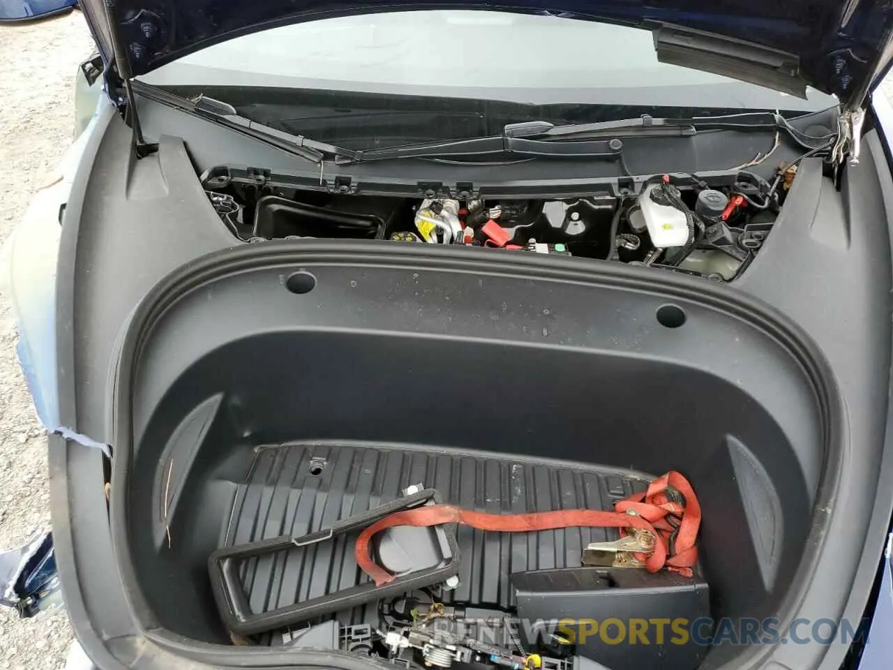 7 fotografías del automóvil dañado 5YJ3E1EA3NF191492 TESLA MODEL 3 2022