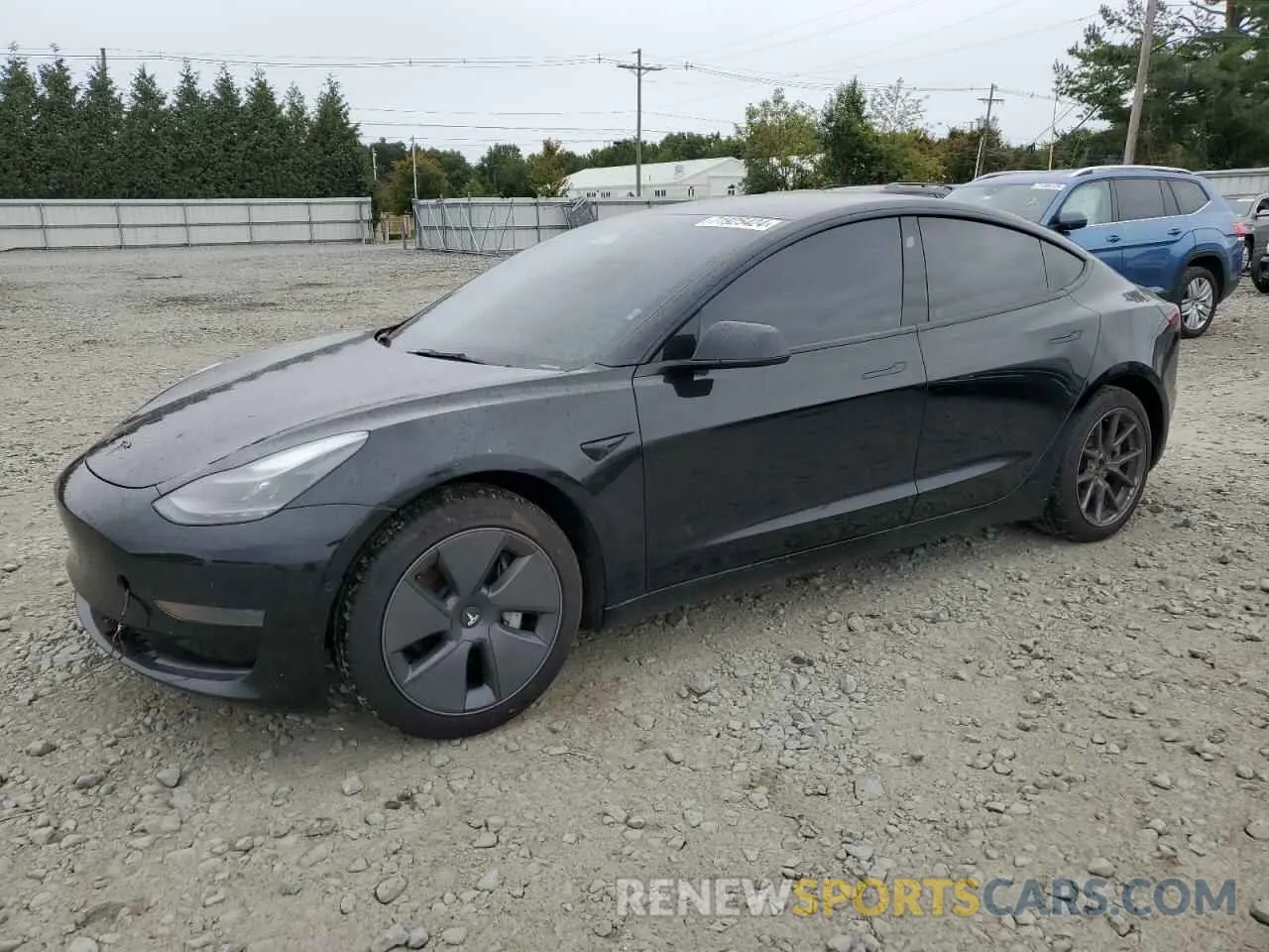 1 fotografías del automóvil dañado 5YJ3E1EA3NF193291 TESLA MODEL 3 2022
