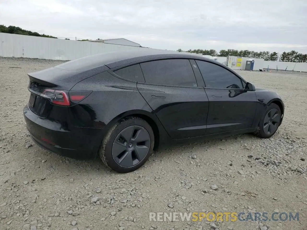 3 fotografías del automóvil dañado 5YJ3E1EA3NF193291 TESLA MODEL 3 2022