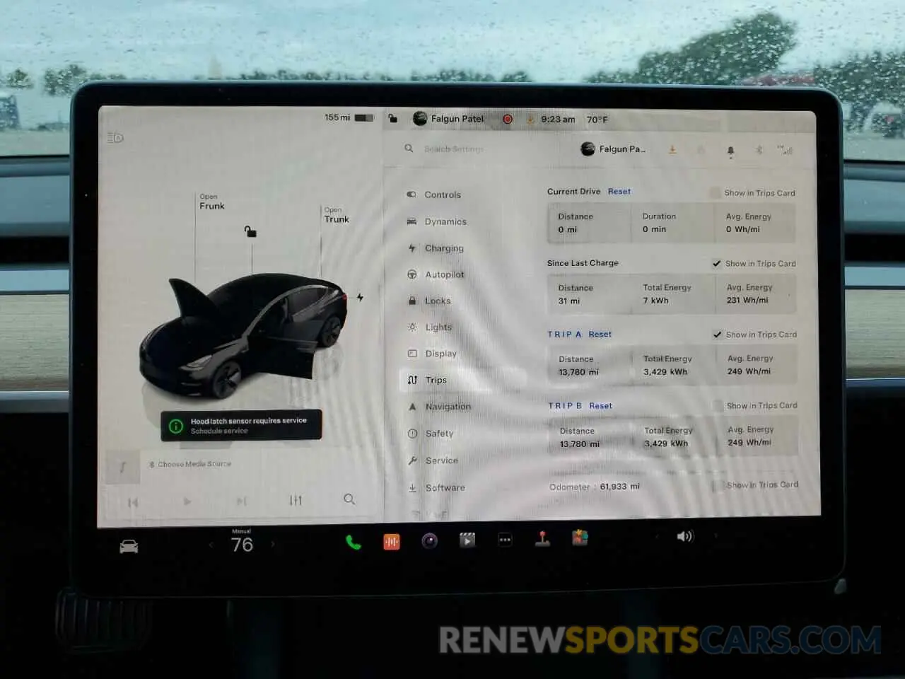 9 fotografías del automóvil dañado 5YJ3E1EA3NF193291 TESLA MODEL 3 2022