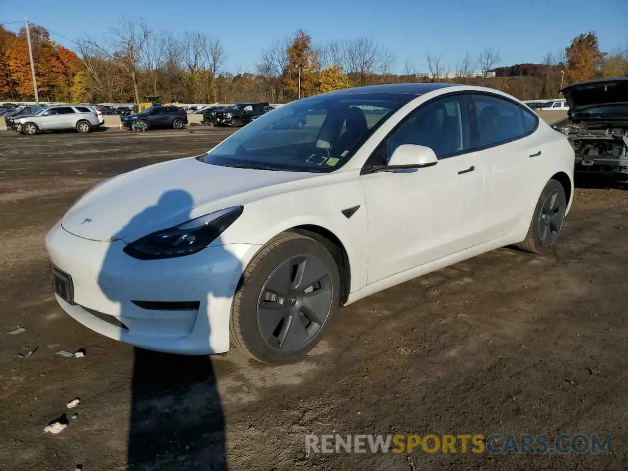1 fotografías del automóvil dañado 5YJ3E1EA3NF251867 TESLA MODEL 3 2022