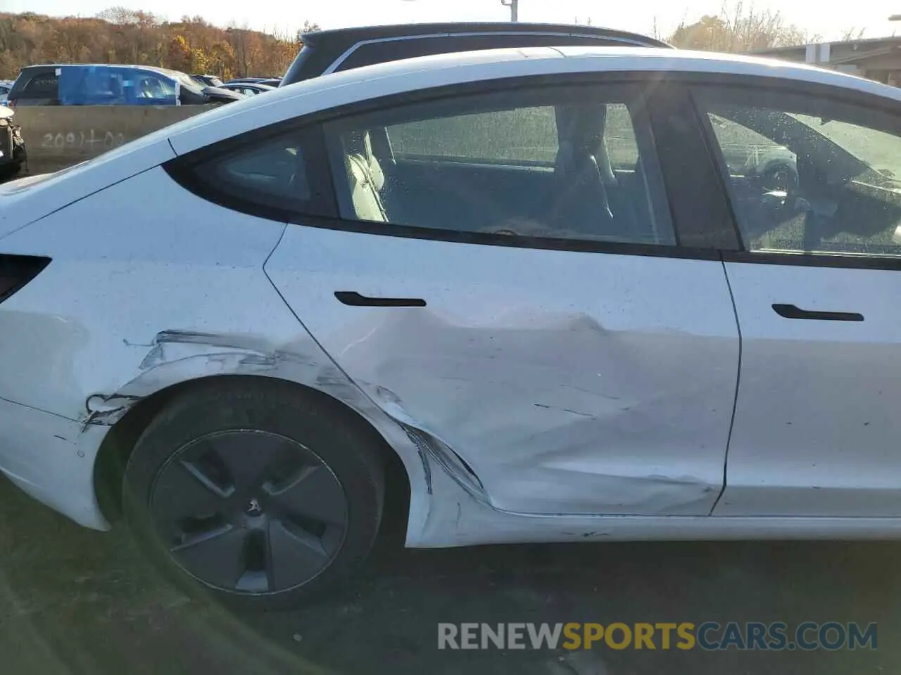 11 fotografías del automóvil dañado 5YJ3E1EA3NF251867 TESLA MODEL 3 2022