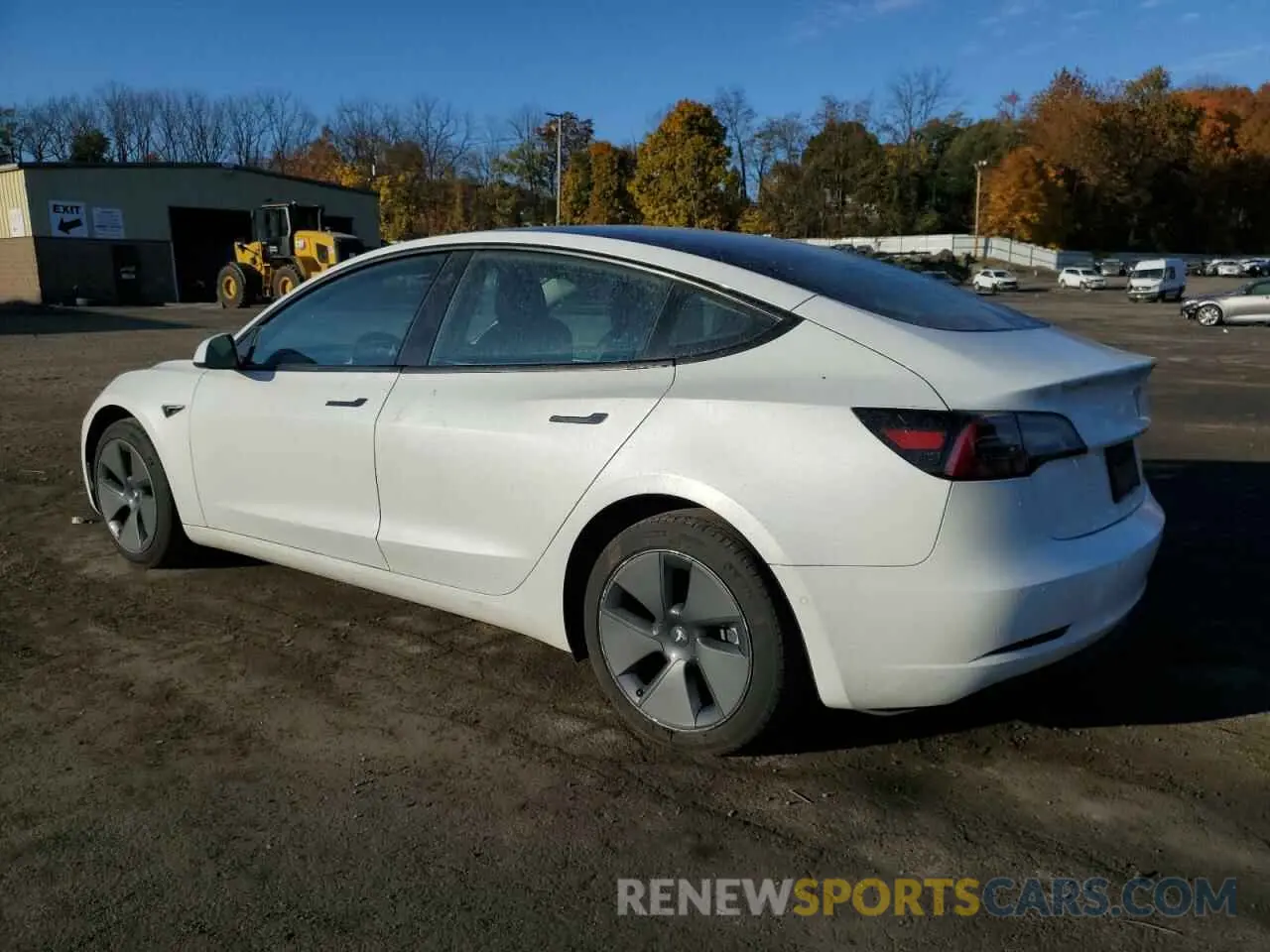 2 fotografías del automóvil dañado 5YJ3E1EA3NF251867 TESLA MODEL 3 2022