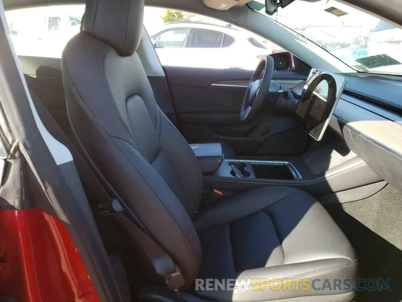 5 fotografías del automóvil dañado 5YJ3E1EA3NF287428 TESLA MODEL 3 2022